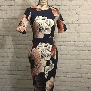 🆕NWT ASOS Floral Faux Wrap Dress